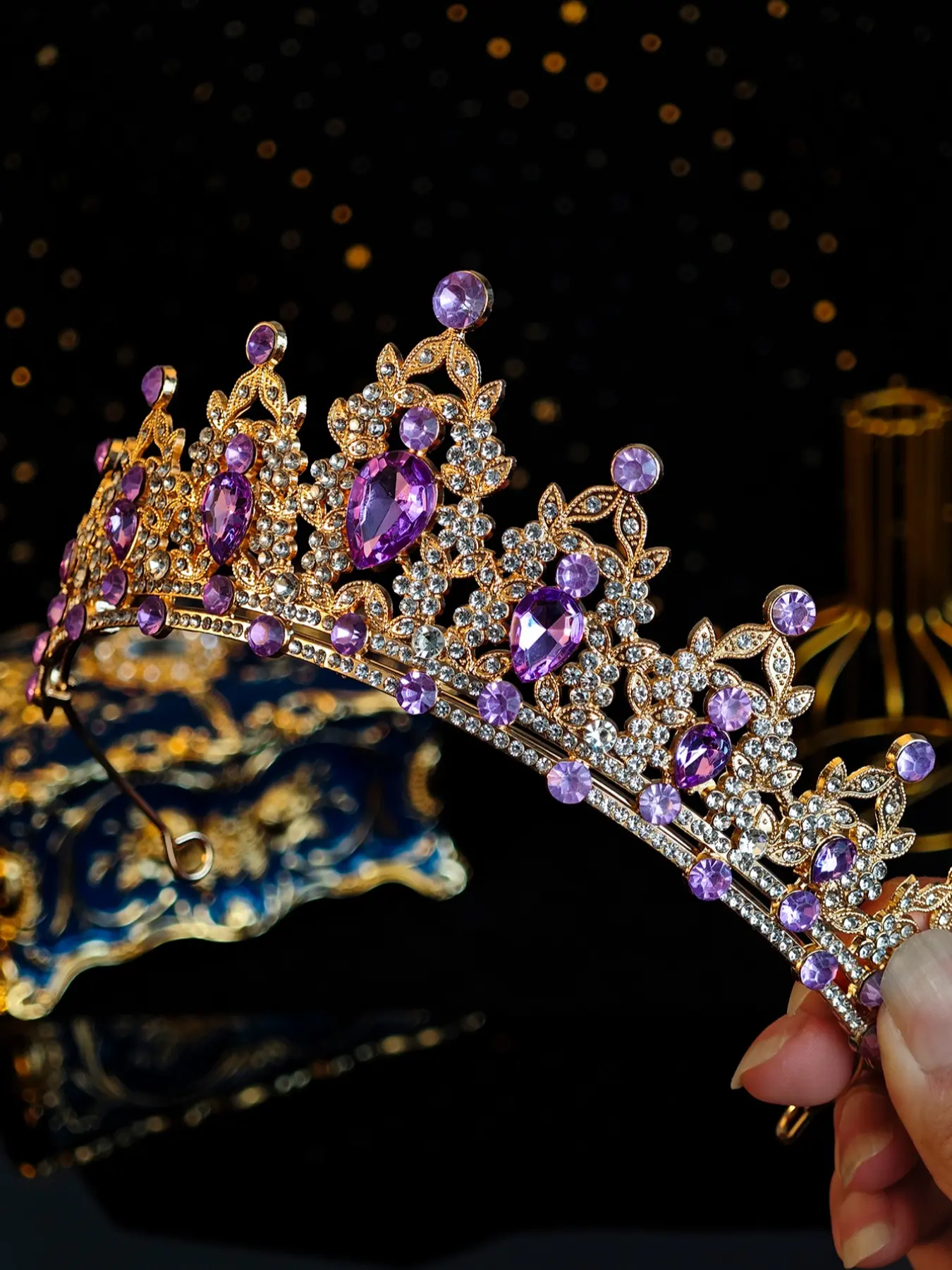 Elegant Wedding Bride Crown Tiaras, Alloy Bridal Headpiece, Luxury Bridesmaid Accessory, Perfect Gift for Weddings and Special Occasions