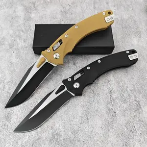 Ram-Lok Durable Portable Outdoor Folding Knife 8Cr13Mov Steel, One-handed Developed, Camping Fishing Knives, EDC Tool Men's Gifts