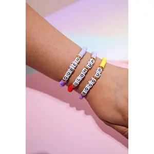 Glow Up Inspirational Beaded Bracelet