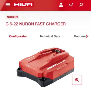 C 6-22 fast charger