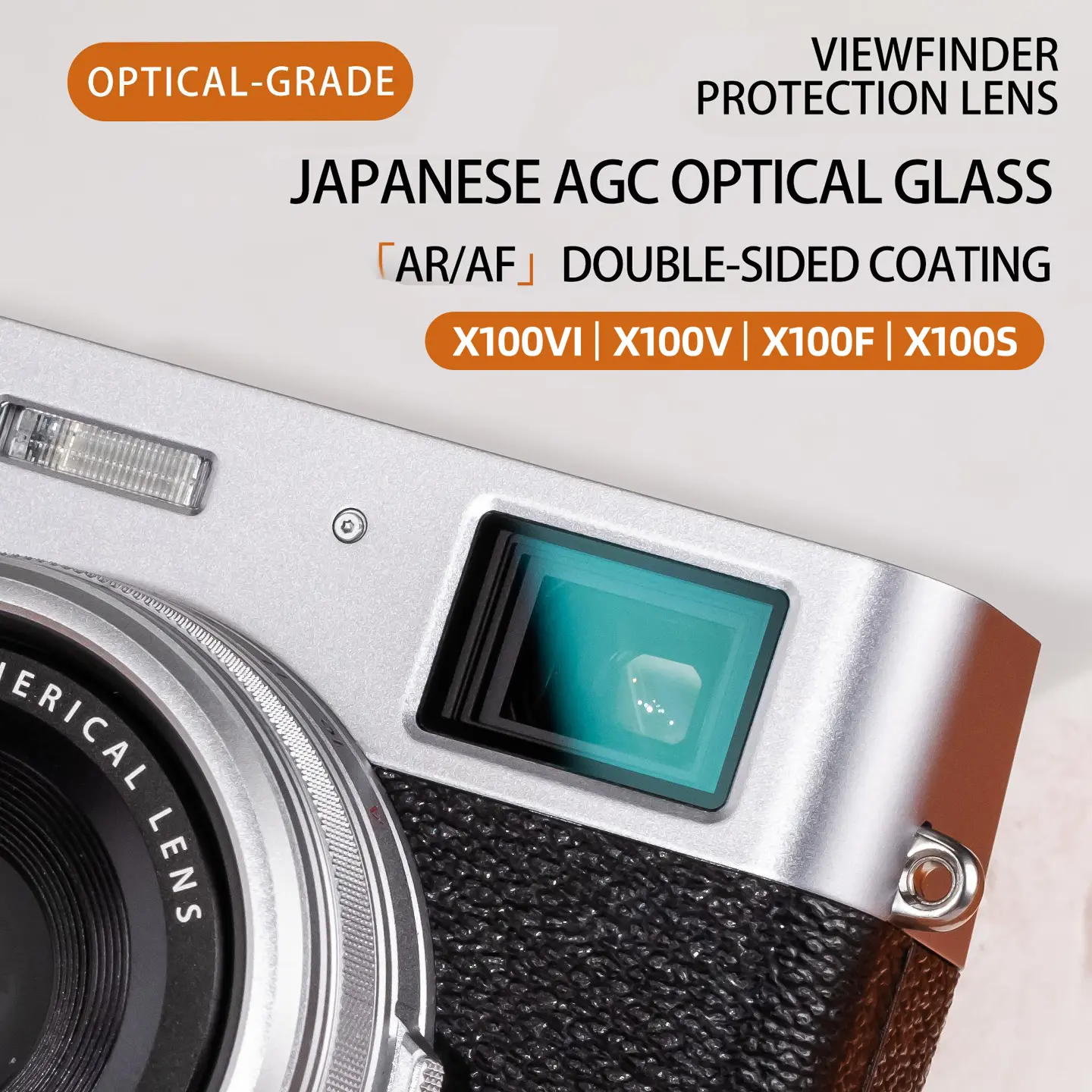 Viewfinder Protection Lens for Fujifilm X100VI X100V XT5 XT4 XH2 XH2S XT30II XS20 XS10 GFX Series