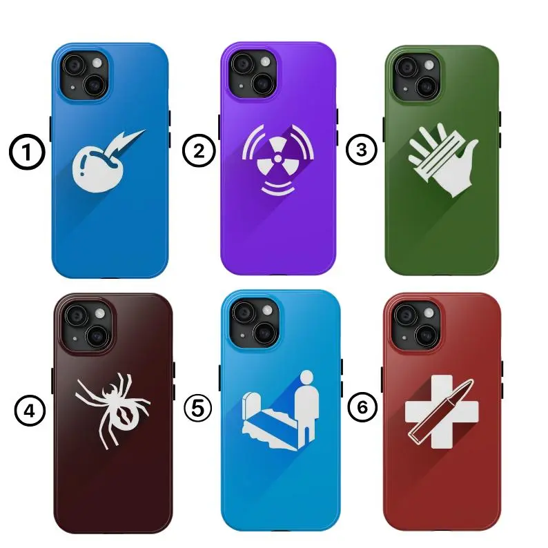Extra Durable COD Zombie Black Ops Phone Case Compatible Suitable for iPhone 17/16/15/14/13/12/11 Pro Max/Plusand Samsung Galaxy S23-25, shock-absorbing