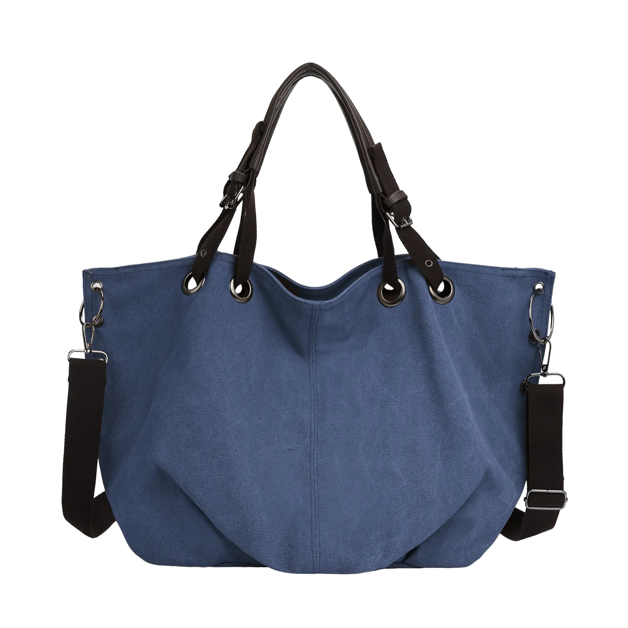 RIVERICH Retro Canvas Tote Bag - Large Structured Functional Commuter Bag, Crossbody Messenger Handbag for Work,  Commuter Bags, Crossbody Bags For Women