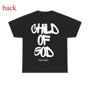 100% Cotton Casual Graphic T-Shirt For Summer – Men'S 'Child Of God' Cotton Tee To Inspire Golf Gift T-Shirt For Men And Women