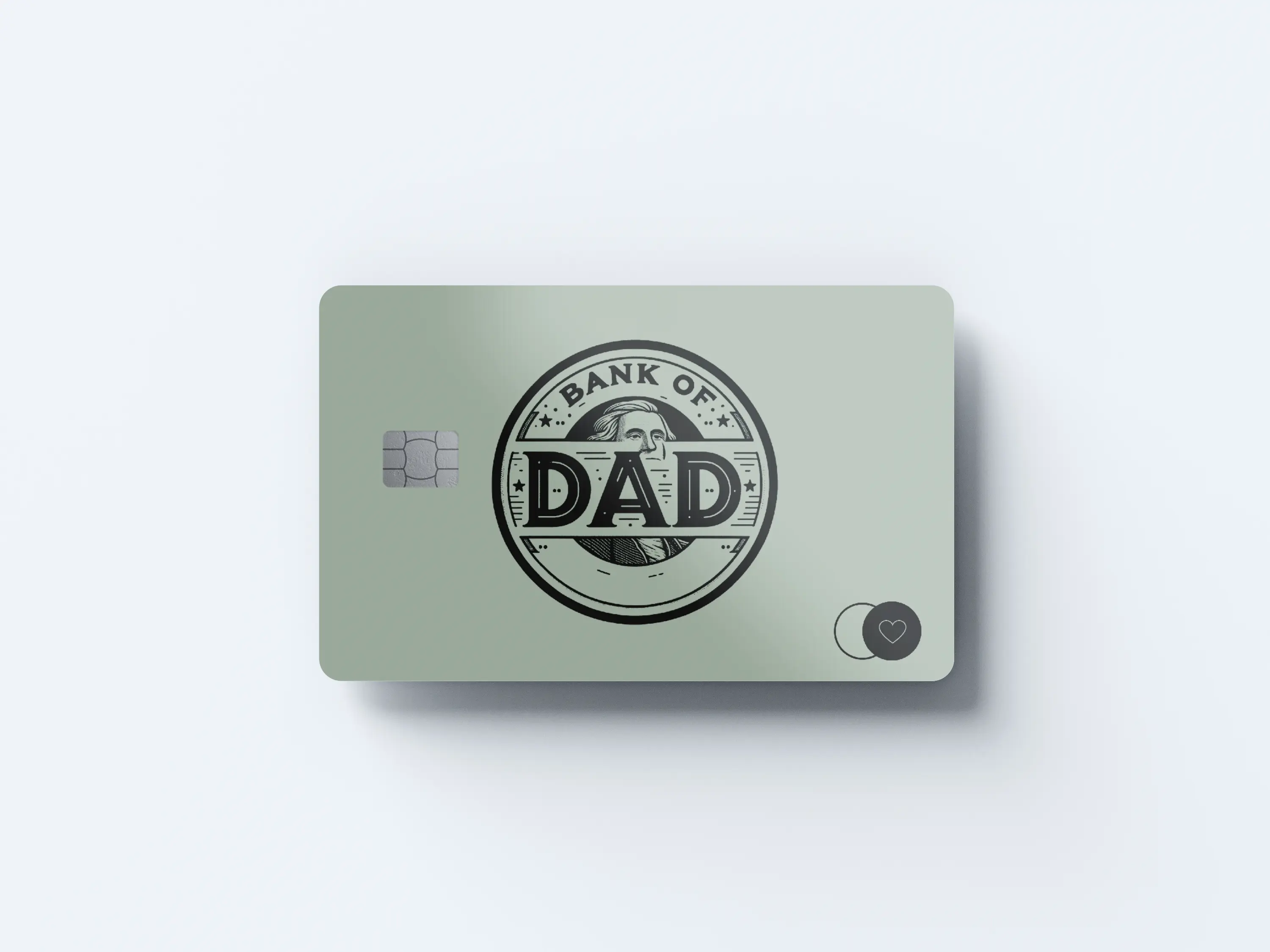 Bank of Dad Credit Card Skin - credit card cover Bank of Dad Credit Card Skin - credit card cover