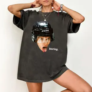 Heated Rivalry Ilya Rozanov Tounge Out Boring Tee | Connor Storrie Shirt