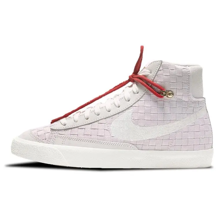 Nike Blazer Mid 77 Vintage Sashiko Cushioned Durable Skate Shoes Women's DD5402-078