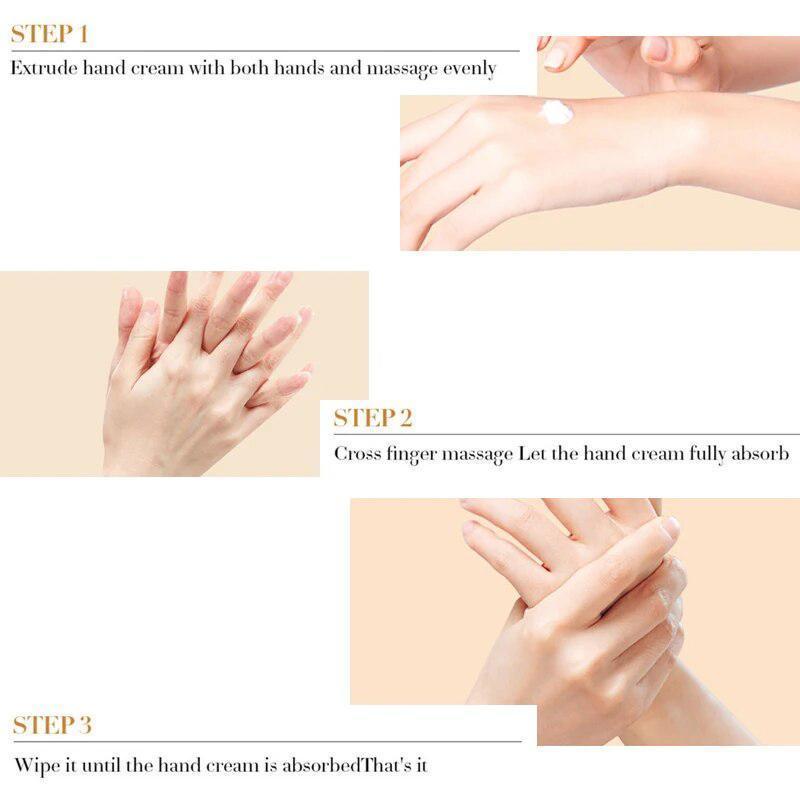 Lasting Moisturizing Bone Collagen Hand Cream Long Term Nourishing Pomegranate Hand Cream Korean Skin Care Handcare Products Hydrate Moisturizer