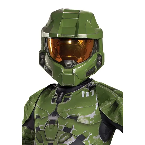 Halo Infinite Master Chief Full-Face Mask for Kids, Plastic