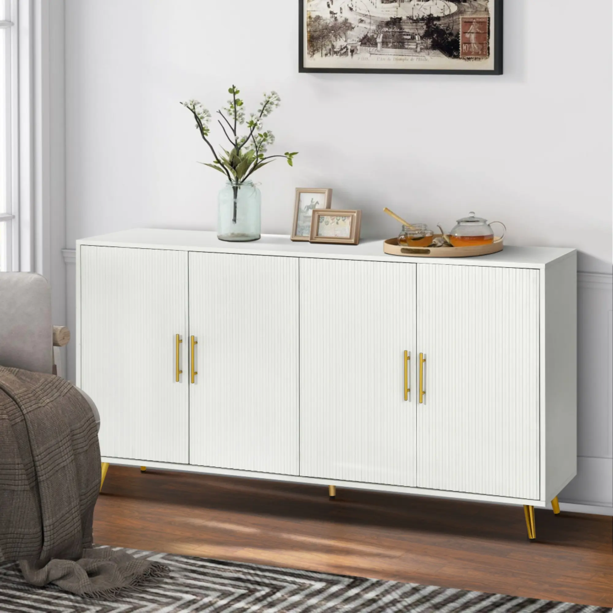 white 25 cupboards & cabinets  Gray sliding door cupboards & cabinets