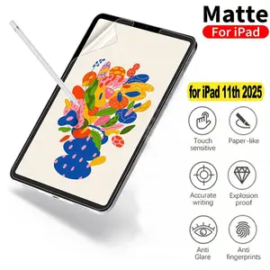 iPad Screen Protector Film, Anti-Glare Pet Membrane, Compatible with iPad Pro/air Series, High Clarity & Scratch Resistance