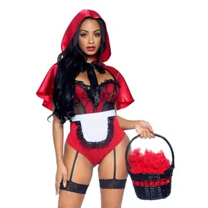 Sexy Naughty Miss Red Women's Costume