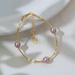 Freshwater Cored Baroque Pearl Bracelet