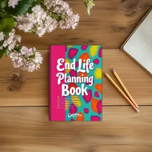 End-Of-Life Planning Notebook, Bold Modern Design, Professional Manual for Life Final Matters, Coil Bound Journal
