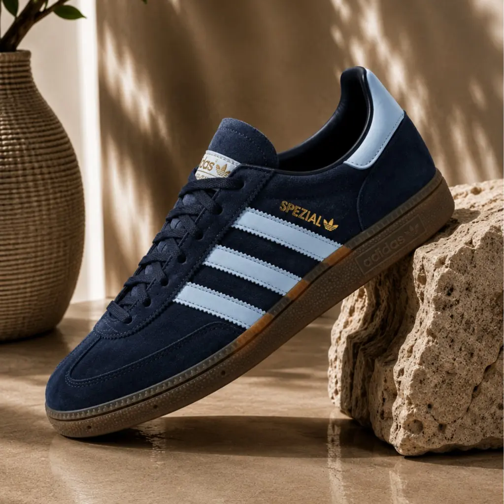 Adidas Handball Spezial Navy Gum BD7633 Mens Fashion Sneakers New
