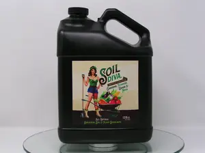 Soil Diva Concentrate 128oz All-Natural Biological Soil & Plant Supplement for Enhanced Growth No Warranty