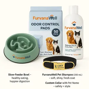 FurvanaWell Complete Pack – The Everyday Pet Essentials Kit