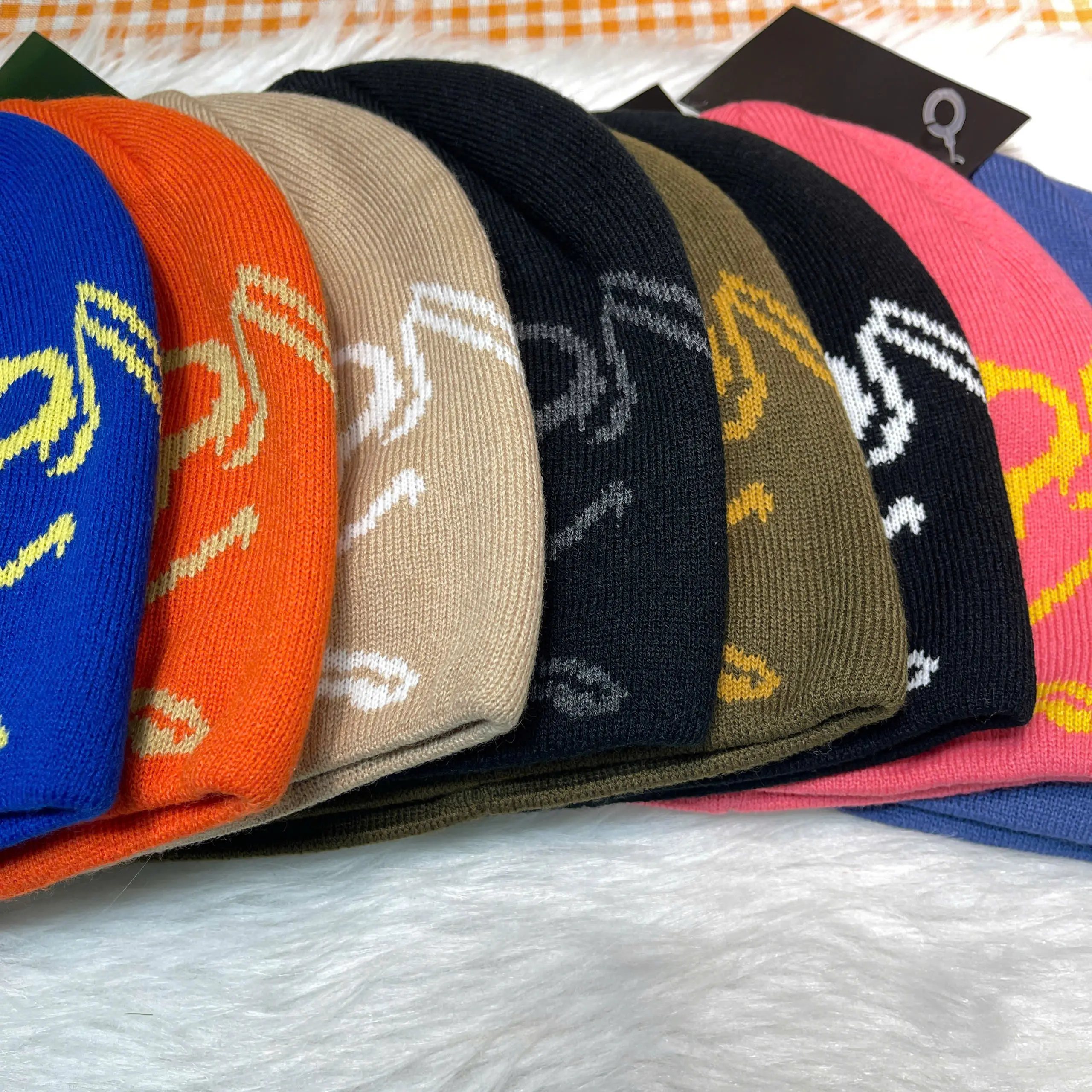 Dinosaur Bird Knit Beanie Hat, Lightweight Winter Ski Cap, Warm Breathable Beanie for Men & Women, Outdoor Snowboarding Hiking Camping Cold Weather Gift