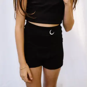 Youth Biker Short: Heavy Flow Period Underwear