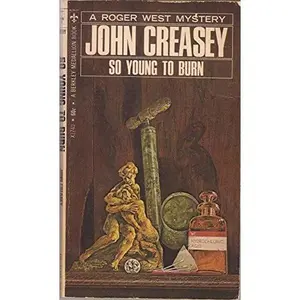 USED Book - So young to burn (Berkley medallion book) by John Creasey (Paperback) - english