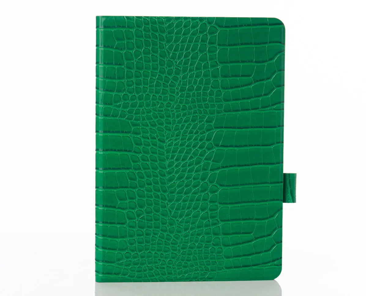 Emerald Faux Crocodile iPad Case