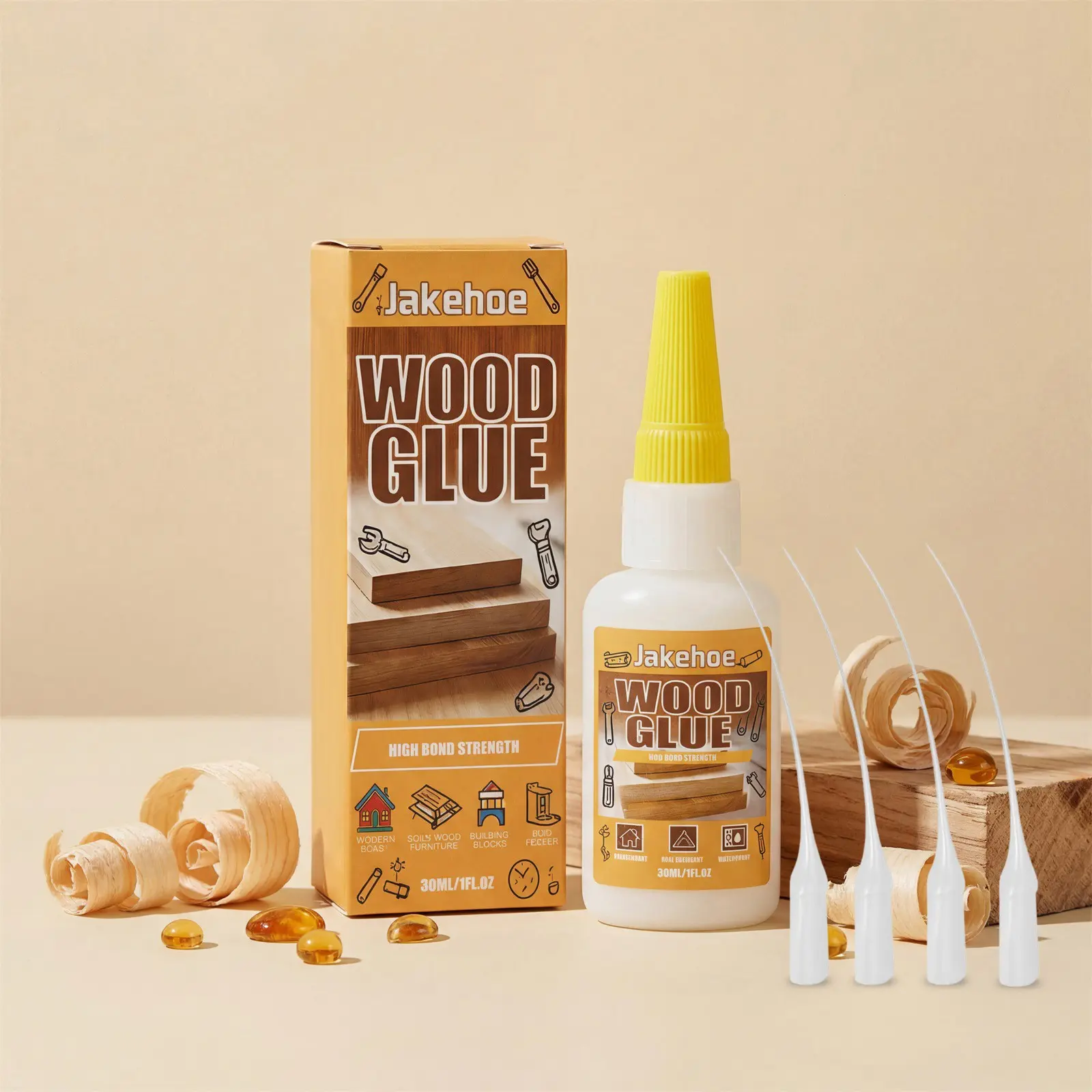 Home Woodworking Glue, Multi-Functional Liquid Patch, Waterproof Flexible Adhesive, Ideal for Daily Use, Durable Wood Repair Solution