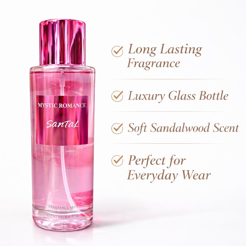 Mystic Romance Body Fragrance Mist for Women – Long Lasting Perfume Spray, Luxury Scent Collection