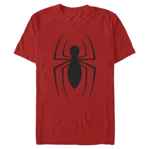 Mens Marvel Original Large Spider-Man Logo T Shirt