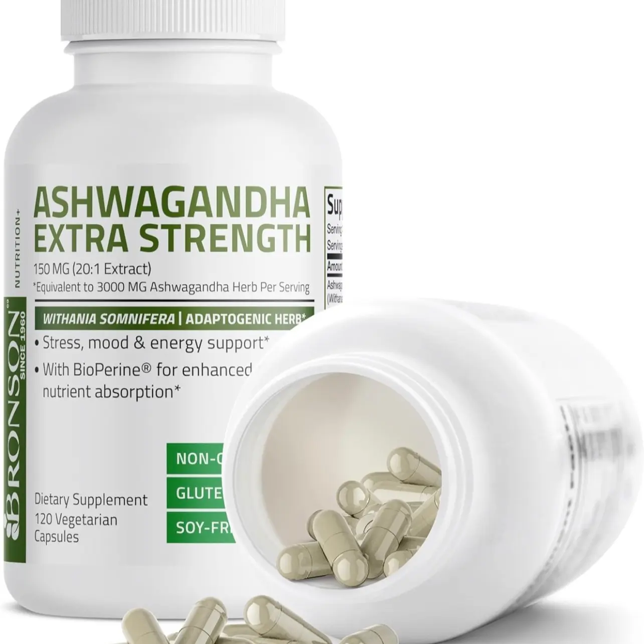 Ashwaganda Extra Strength - 120 Capsules Ashwaganda Extra Strength - 120 Capsules