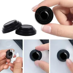 20pcs Car Door Silicone Anti Shock Pad Universal Trunk Sound Insulation Thickening Cushion Stickers Anti Scratch Gaskets