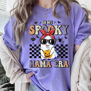 Halloween Boo In My Spooky Mama Era Shirt, In My Mom Era Shirt, Halloween Shirt, Spooky Mom Tee, Spooky Season Shirt, Ghost Shirt, Mom Gift