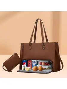 2026 Tote Bag Large Capacity Multi-functional Laptop Bag Business Commuting Office Bag Travel Laptop Bag