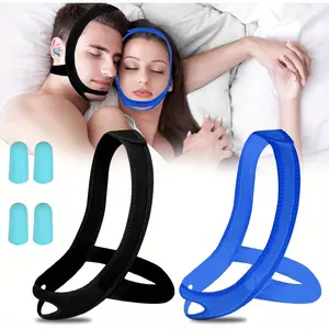 Sleep Anti-Snoring Chin Strap- Breathable Ergonomic Design to Keep Mouth Closed, Improve Sleep Quality and Reduce Snoring, Comfortable Sleepwear for Men and Women, Sleep Apnea Device, Chin Alignment Support, Secure Fit Accessories
