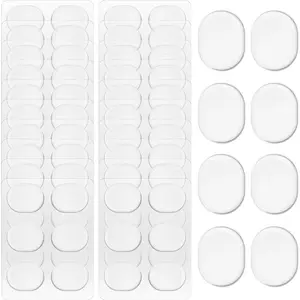 60 count Drum Dampeners Gel Pads  Soft Moon Gels for Drums Cymbals Tone Control Accessories