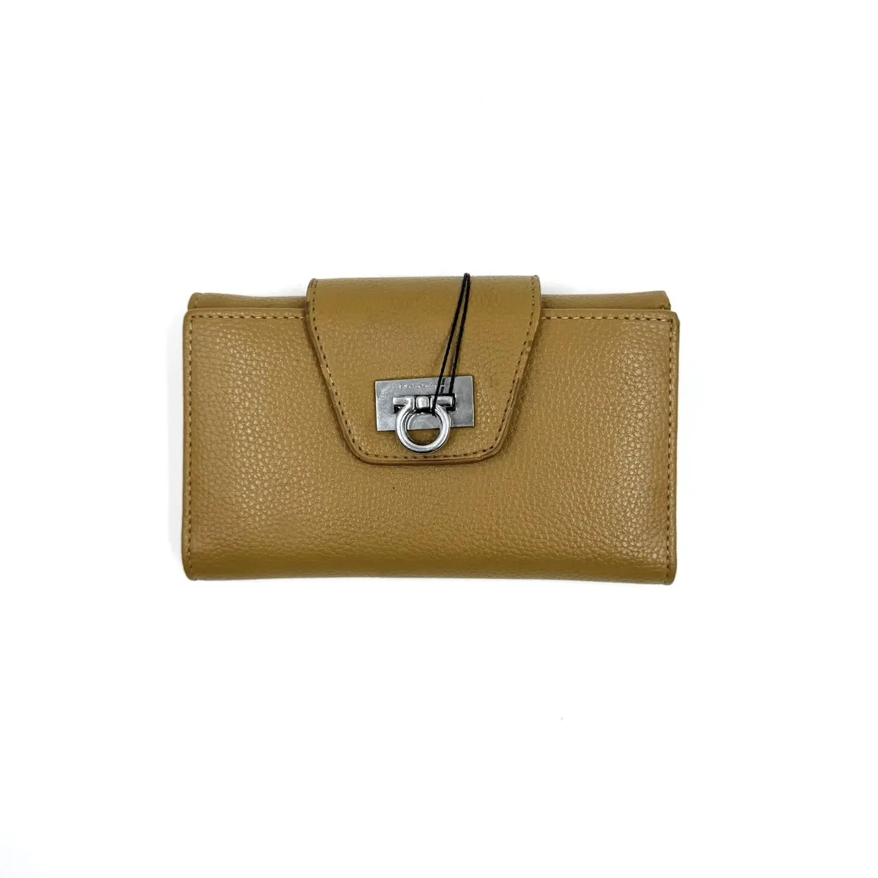 Pre-owned SALVATORE FERRAGAMO As Shown Small Leather Goods HZ 6402 continental wallet