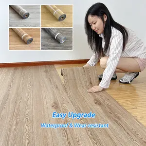 GoldenGrain Modern Stylish Vinyl Flooring Roll & Wallpaper | Quick Upgrade Floor Peel And Stick，Floor Tiles, Flooring Stickers, Self Adhesive Tile, Wallpaper Peel And Stick | Home Decor for Living Room, Bedroom, Bathroom, Kitchen, House Renovation