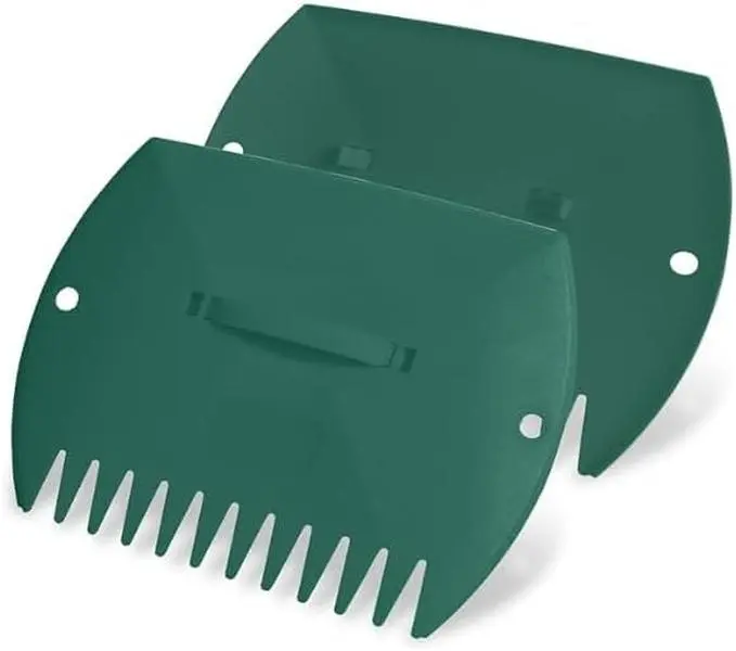 Handheld Leaf Shovel, Leaf Hand Rake, Plastic Garden Towel for Picking Up Leaves, Grass Clippings & Litter, Garden Cleaning Tools