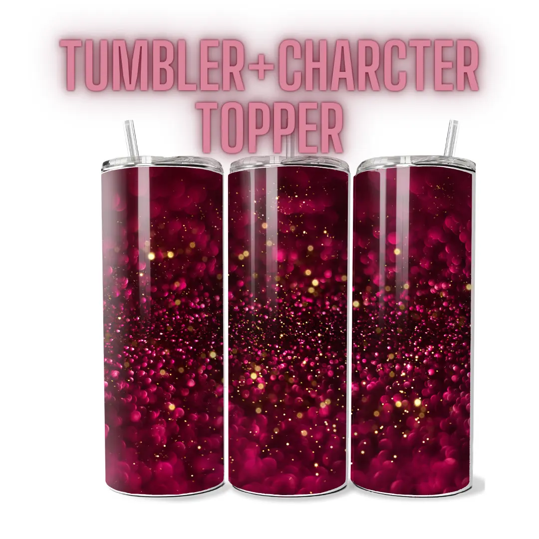 TUMBLER +CHARACTER TOPPER
