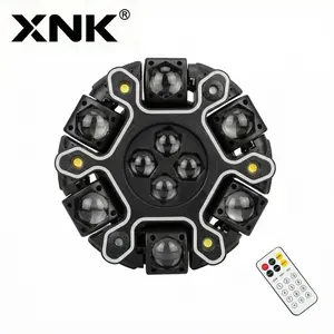 XNK 200W Moving Head DJ Light - RGBW Color Changing Beam with Honeycomb Effect, DMX512 Sound-Activated, Super Bright LEDs, Smart RGB Lighting for Party & Stage Commercial Lighting (tiktokshopspringglowup summergarden) summergarden