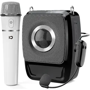 35W Voice Amplifier with  Microphone Handheld and Headset,  Voice Amplifier for Teachers,  Portable Megaphone Speaker for Classroom Tour Guides Speech Meeting-S92