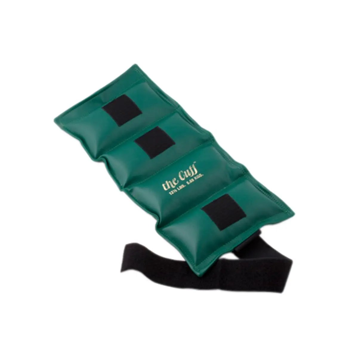 Fabrication Enterprises Color-Coded Double-Stitching Cuff Weight - 12.5 lbs, Adjustable Heavy-Duty Secure Comfortable Fit for Rehabilitation (Olive, Wrist/Ankle/Thigh), Snug Fit, Unisex, Weight Training, Secure Wrap