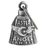 Motorcycle Guardian Angel Bells Gremlin Motorcycle Bell Bikers Bell Keychain With Hanger for Riders Women Men, Good Luck Riding Bell Spirit Bell Moto Accessories