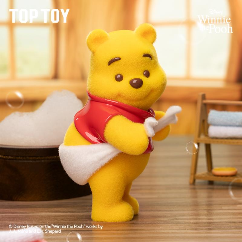 【Gift Link】【TOPTOY】 Winnie the Pooh Happy Time Series Figures Blind Box -Perfect Gift, Unique HolidayHome & Office Decorationst
