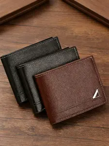 Men's Large Capacity Wallet, Durable Foldable Design, ID Card Slots, Credit Card Slots, Cash Pocket, Lightweight Business Travel Wallet, Stylish Wallet, Durable Bifold Wallet