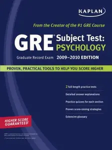 USED-Kaplan GRE Subject Test: Psychology, 2009-2010 Edition by Kaplan (Paperback)