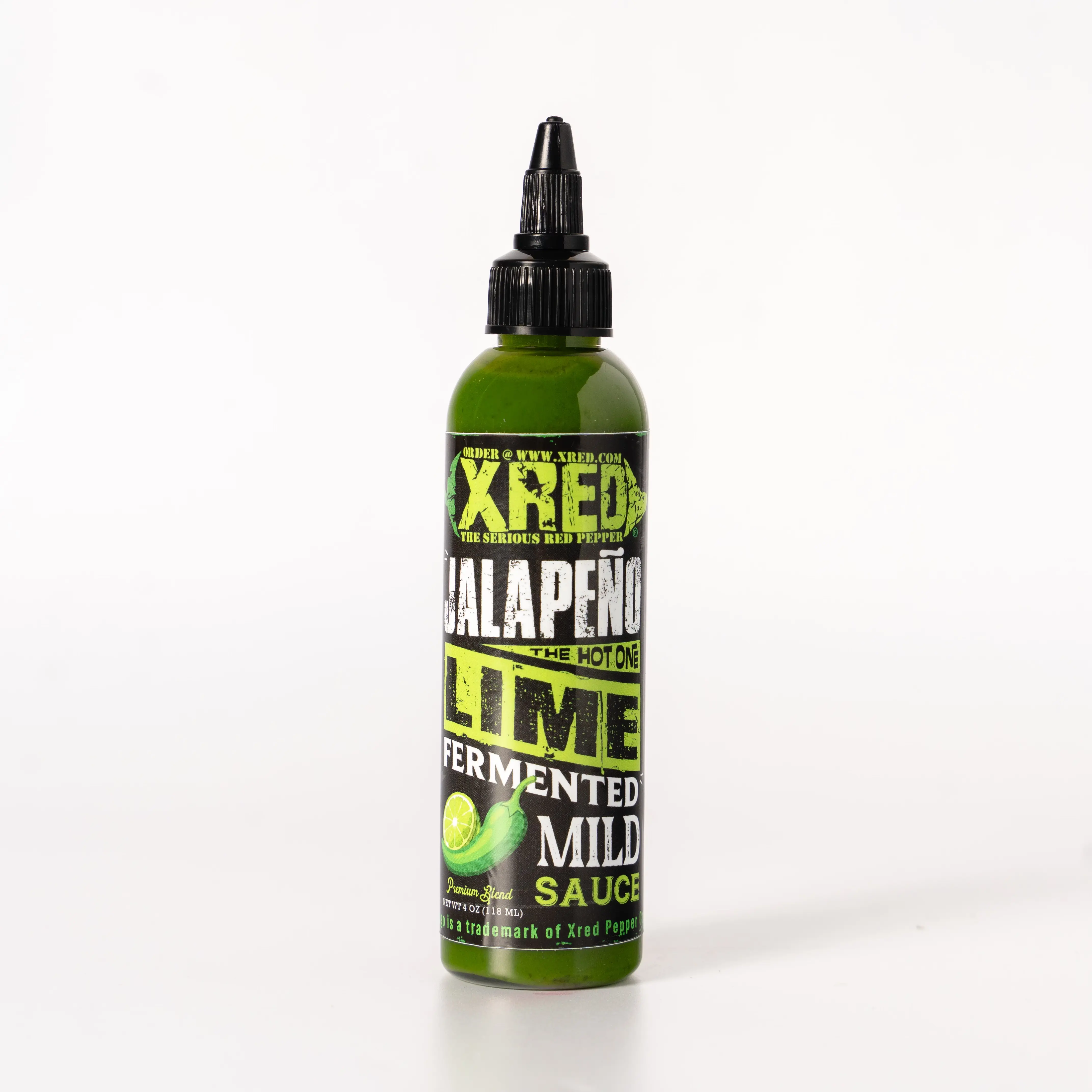 Xred's Jalapeño Lime Mild Sauce - Jalapeño Pepper Puree, Premium Louisiana Cane Vinegar, Lime, 2-Year Shelf Life, Louisiana Style Hot Sauce. Citrus Umami. Savor the Flavor.
