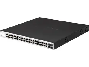 D-Link DGS-1210-52MP 52-Port Gigabit Web Smart PoE Switch Including 4 Gigabit SFP Ports