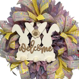Bunny Easter wreath