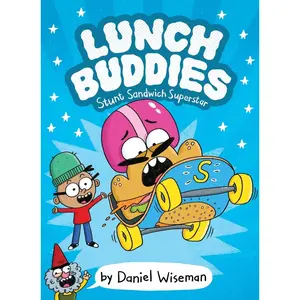 USED-Lunch Buddies: Stunt Sandwich Superstar: A Graphic Novel by Wiseman, Daniel (Paperback)
