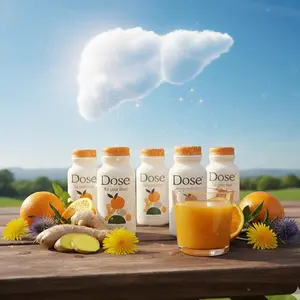 Liver Wellness Support Drink 2oz – Curcumin & Dandelion Functional Shot, gift for him and her, couple gift